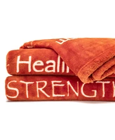 Chanasya Premium Healing Thoughts Prayer Comfort Hugs Sympathy Gift Message Throw Blanket