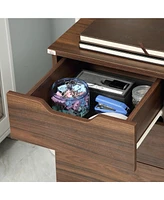 Streamdale Furniture 3-Drawer Under-Desk Storage Cabinet with Wheels