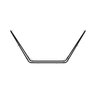 Nakoa Black 550 Lbs. Capacity Universal Heavy Duty Steel Two Person Hammock Stand For Hammocks 9 To 14 Feet Long
