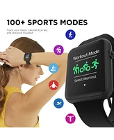 iTouch Air 4 Unisex Silicone Strap Smartwatch 41mm