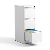 Simplie Fun Vertical File Cabinet with Lock for Legal/Letter Size