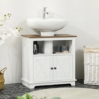 Streamdale Furniture Farmhouse Bathroom Under-Sink Cabinet