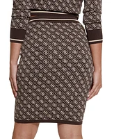 Guess Women's Lise 4G-Logo Pull-On Sweater Skirt