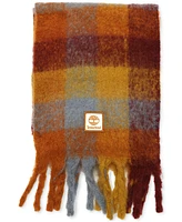 Timberland Logo Detail Multi-Check Scarf & Beanie Boxed Gift Set