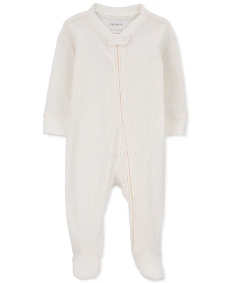 Carter's Baby Thermal Footed One-Piece Pajamas