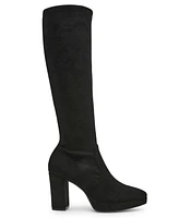 Anne Klein Women's Journey Block Heel Knee High Dress Boots