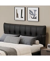 Hydraulic Storage Platform Bed with Rgb Led