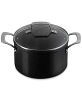 Le Creuset Essential Non-Stick Ceramic Stockpot with Glass Lid, 4