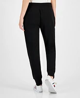 Tommy Hilfiger Women's Drawstring Logo Graphic Jogger Pants