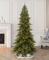Puleo Pre-lit Artificial Fir Tree 9 ft