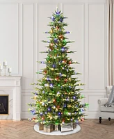 Puleo Pre-Lit Aspen Fir Artificial Tree 9ft