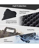 Yescom 40" Rifle Gun Case Portable Waterproof Impact Resistance with Tsa Padlock Valve