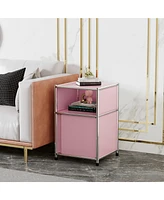 Mega Casa Metal Nightstand