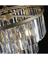 Streamdale Furniture Gold Luxury Crystal Chandelier Modern Chandeliers Lights