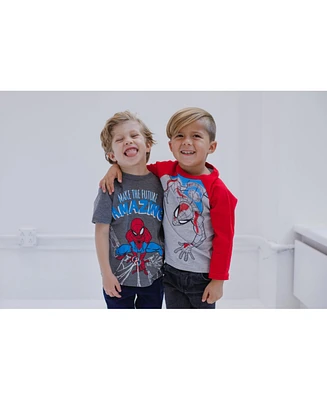 Spider-Man Toddler Boys Marvel Avengers 2 Pack T-Shirts