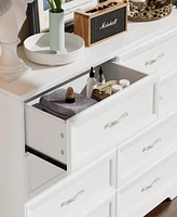 Streamdale Furniture 3-Drawer Bedroom Chest with 8-Drawer Dresser