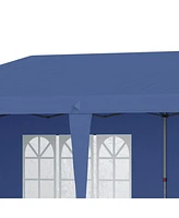 Streamdale Furniture 10'x20' Canopy Tent with Sidewalls, Heavy Duty Gazebo for Outdoor Events