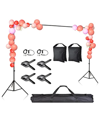 Yescom 8.5' x 10' Adjustable Photography Background Backdrop Stand Support Crossbar Kit Studio