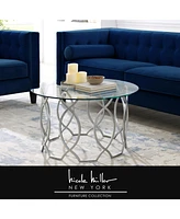 Nicole Miller Catalina Round Coffee Table