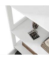 Farmhouse Bathroom Floor Storage Cabinet