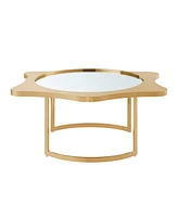 Inspired Home Janine Round Coffee Table