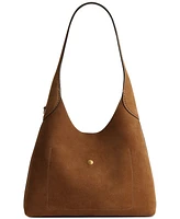 Coach Suede Brooklyn Small Shoulder Bag 28