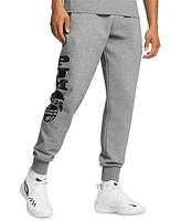 Puma Men's Posterize 2.0 Logo Graphic Fleece Sweatpants