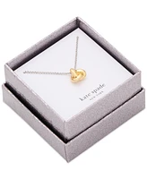 Kate Spade New York Polished Love Knot Pendant Necklace, 16" + 3" extender