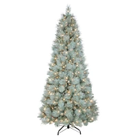 Puleo 7.5-ft. Stratford Pine Tree with 500 Clear Lights & Stand