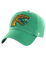 '47 Brand Men's Green Florida A M Rattlers Side Back Clean Up Adjustable Hat