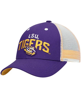 Outerstuff Big Boys and Girls Purple Lsu Tigers Lockup Snapback Hat