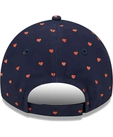 New Era Little Girls Navy Chicago Bears Hearts 9TWENTY Adjustable Hat