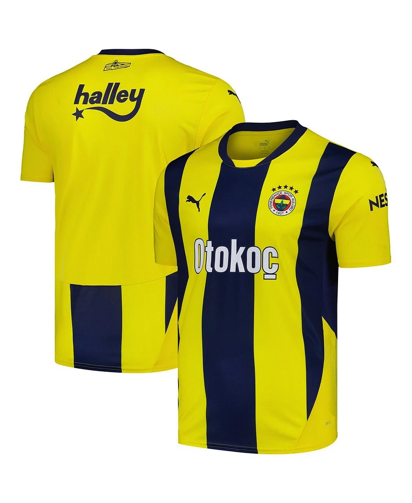 Puma Men's Yellow Fenerbahce Sk 2024/25 Home Replica Jersey