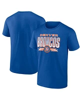 Fanatics Men's Royal Denver Broncos Fading Out T-Shirt