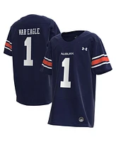 Under Armour Big Boys and Girls Navy Auburn Tigers Replica Football Jersey