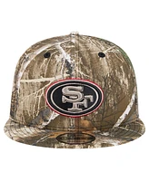 New Era Men's Realtree Camo San Francisco 49ers Active 9FIFTY Snapback Hat