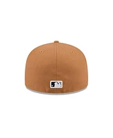 New Era Men's Brown Detroit Tigers Color Pack 59FIFTY Fitted Hat