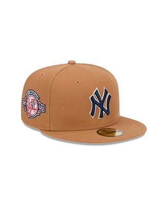 New Era Men's Brown York Yankees Color Pack 59FIFTY Fitted Hat