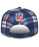 New Era Men's Navy Tennessee Titans 2024 Sideline Statement 9FIFTY Snapback Hat