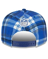 New Era Men's Royal Indianapolis Colts 2024 Sideline Statement 9FIFTY Snapback Hat