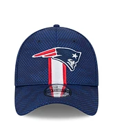 New Era Men's Navy England Patriots 2024 Sideline 39THIRTY Flex Hat