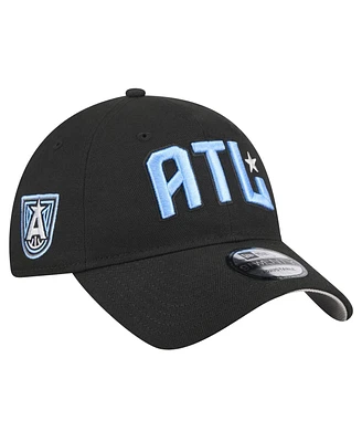 New Era Men's and Women's Black Atlanta Dream Rebel Series 9TWENTY Adjustable Hat