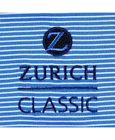 Under Armour Men's Blue The Zurich Classic Tee To Green Bridge Stripe Polo