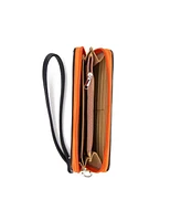 Eagles Wings Women's Baltimore Orioles Zip-Around Wristlet Wallet