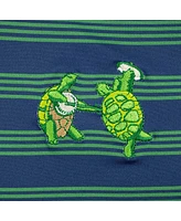 Section 119 Men's Green The Grateful Dead Turtles All-Over Stripes Polo