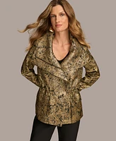 Donna Karan New York Women's Metallic Jacquard Jacket