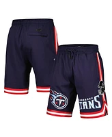 Pro Standard Men's Navy Tennessee Titans Classic Chenille Shorts