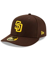 New Era Men's Brown San Diego Padres National Baseball Hall of Fame Low Profile 59FIFTY Fitted Hat