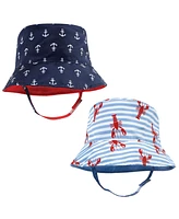 Hudson Baby Boys Sun Protection Hat