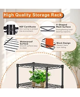 Streamdale Furniture 4-Tier Adjustable Wire Shelf Organizer